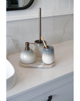 Osteto Ceramic Soap Dispenser Coastal - BATHROOM - Soap Dispensers and Trays - Soko and Co
