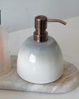 Osteto Ceramic Soap Dispenser Coastal - BATHROOM - Soap Dispensers and Trays - Soko and Co