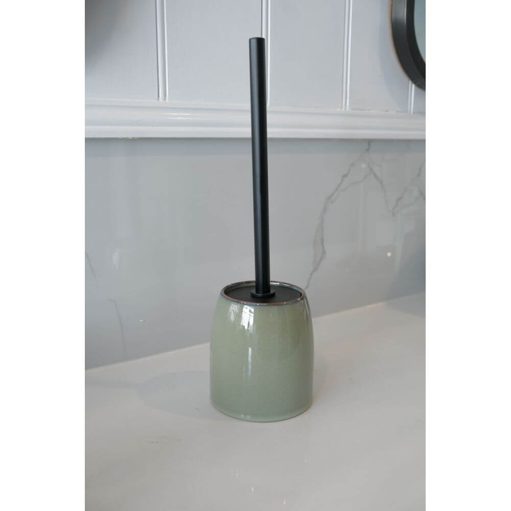 Osteto Ceramic Toilet Brush Seafoam - BATHROOM - Toilet Brushes - Soko and Co