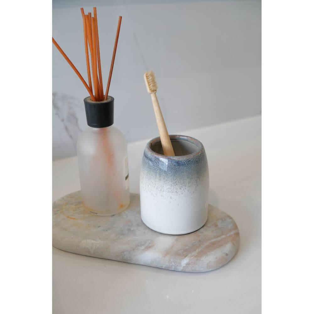 Osteto Ceramic Tumbler Coastal - BATHROOM - Toothbrush Holders - Soko and Co