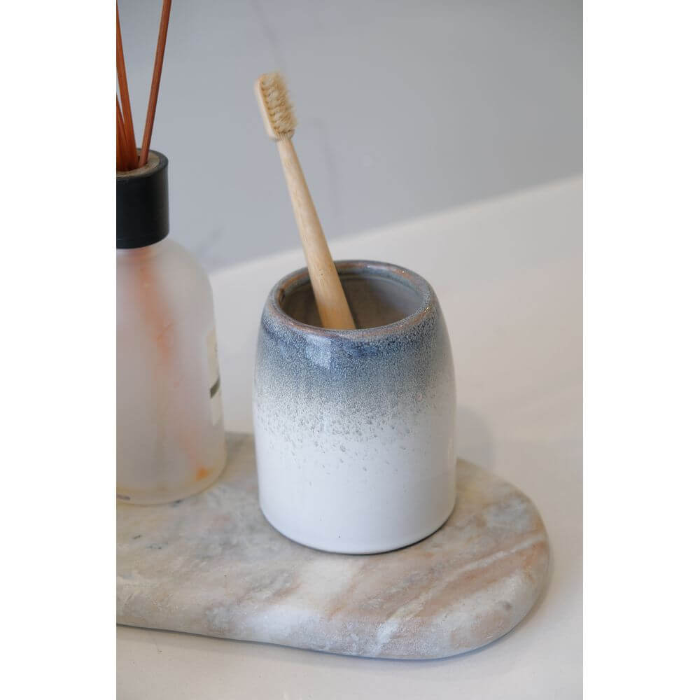 Osteto Ceramic Tumbler Coastal - BATHROOM - Toothbrush Holders - Soko and Co