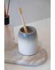 Osteto Ceramic Tumbler Coastal - BATHROOM - Toothbrush Holders - Soko and Co