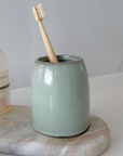Osteto Ceramic Tumbler Seafoam - BATHROOM - Toothbrush Holders - Soko and Co