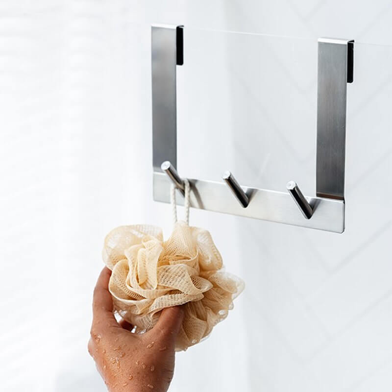 Over Shower Screen Triple Hook