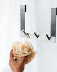 Over Shower Screen Triple Hook