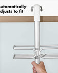 OXO 3 Tier Aluminium Over Door Shower Caddy - BATHROOM - Shower Caddies - Soko and Co