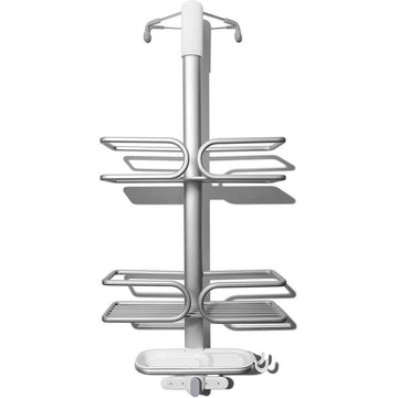 OXO 3 Tier Aluminium Over Door Shower Caddy