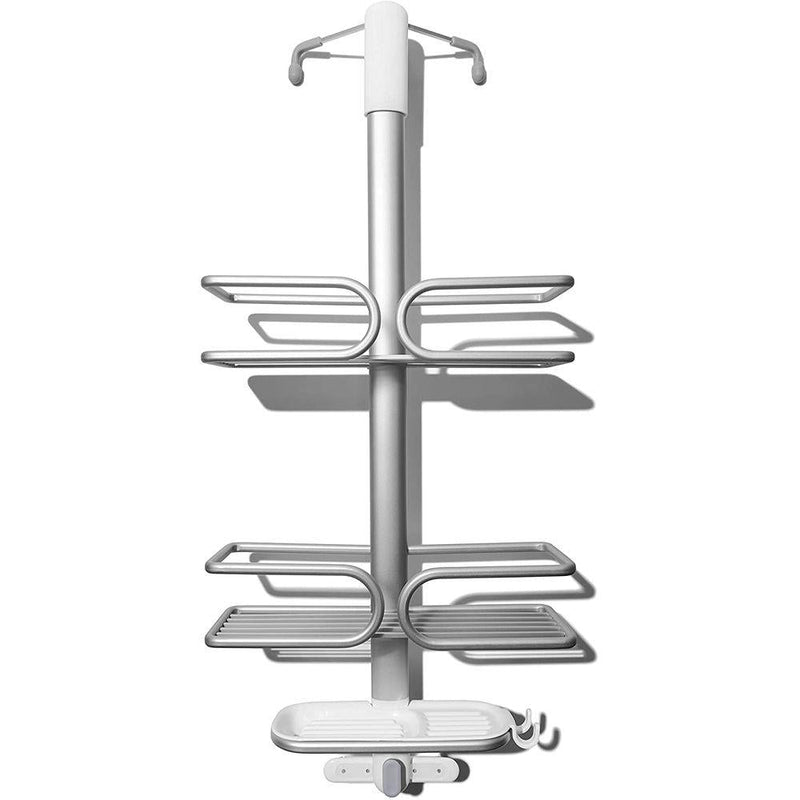 OXO 3 Tier Aluminium Over Door Shower Caddy