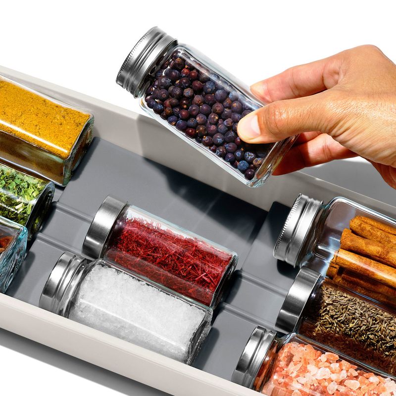 OXO Compact In Drawer Spice Rack - KITCHEN - Spice Racks - Soko and Co