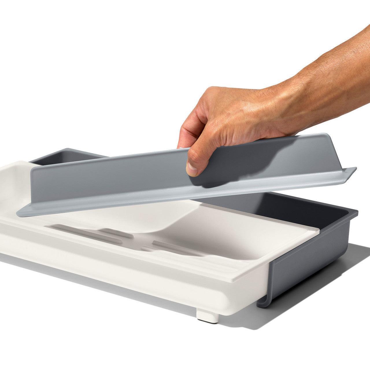 OXO Long Expandable Utensil Tray - KITCHEN - Cutlery Trays - Soko and Co