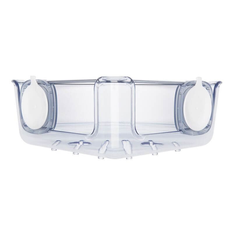 OXO StrongHold Suction Corner Shower Basket - BATHROOM - Suction - Soko and Co