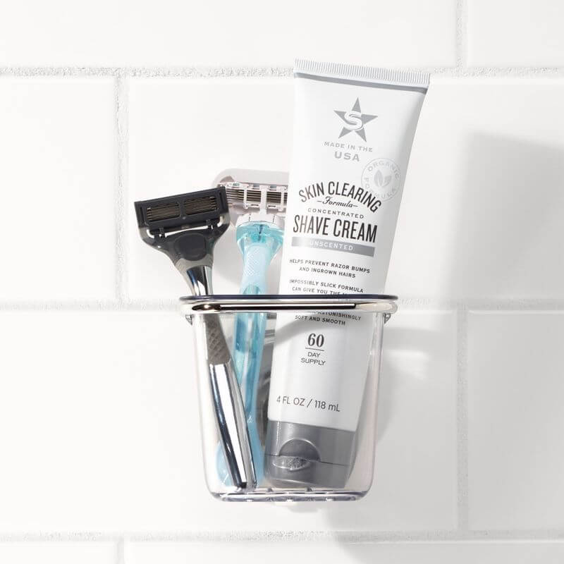 OXO StrongHold Suction Shower Toothbrush Cup - BATHROOM - Suction - Soko and Co