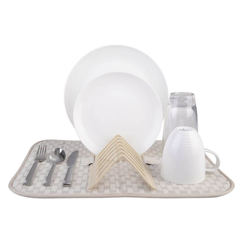 Pop Up Drying Mat Almond - KITCHEN - Dish Racks and Mats - Soko and Co