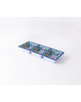 Prepara 3 Section Taco Tray Blue - KITCHEN - Entertaining - Soko and Co