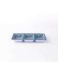 Prepara 3 Section Taco Tray Blue - KITCHEN - Entertaining - Soko and Co