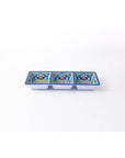 Prepara 3 Section Taco Tray Blue - KITCHEN - Entertaining - Soko and Co