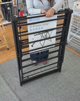 Video demonstration of Deluxe Aluminium A-Frame Clothes Airer Matte Black - Soko & Co - Australia-Wide Shipping