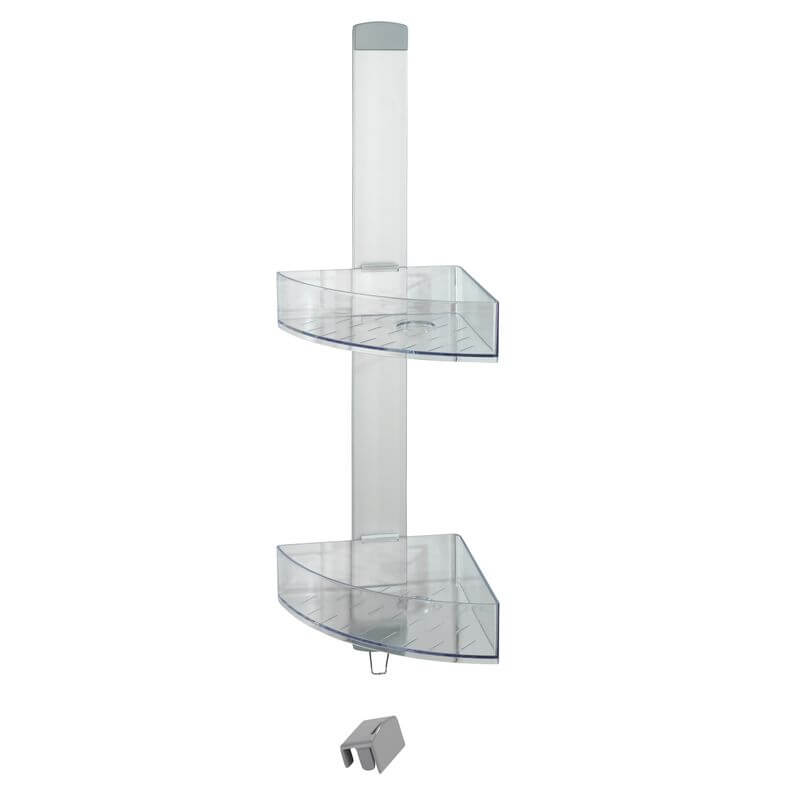 Prima 2 Tier Over Door Corner Shower Caddy - BATHROOM - Shower Caddies - Soko and Co