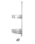 Prima 2 Tier Over Door Corner Shower Caddy - BATHROOM - Shower Caddies - Soko and Co