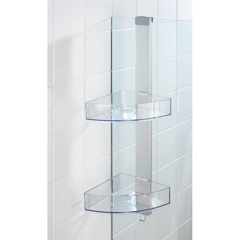 Prima 2 Tier Over Door Corner Shower Caddy - BATHROOM - Shower Caddies - Soko and Co