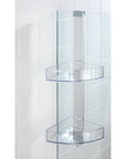 Prima 2 Tier Over Door Corner Shower Caddy - BATHROOM - Shower Caddies - Soko and Co