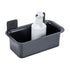 Prima Adhesive Shower Basket Black - BATHROOM - Suction - Soko and Co