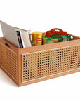 Rattan Storage Basket Medium - HOME STORAGE - Baskets and Totes - Soko and Co