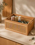 Rattan Storage Basket Small - HOME STORAGE - Baskets and Totes - Soko and Co