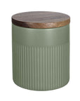 Refia 0.6L Canister Green - BATHROOM - Makeup Storage - Soko and Co