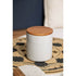 Refia 1.1L Canister White - BATHROOM - Makeup Storage - Soko and Co