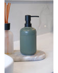 Refia Soap Dispenser Green - BATHROOM - Soap Dispensers and Trays - Soko and Co