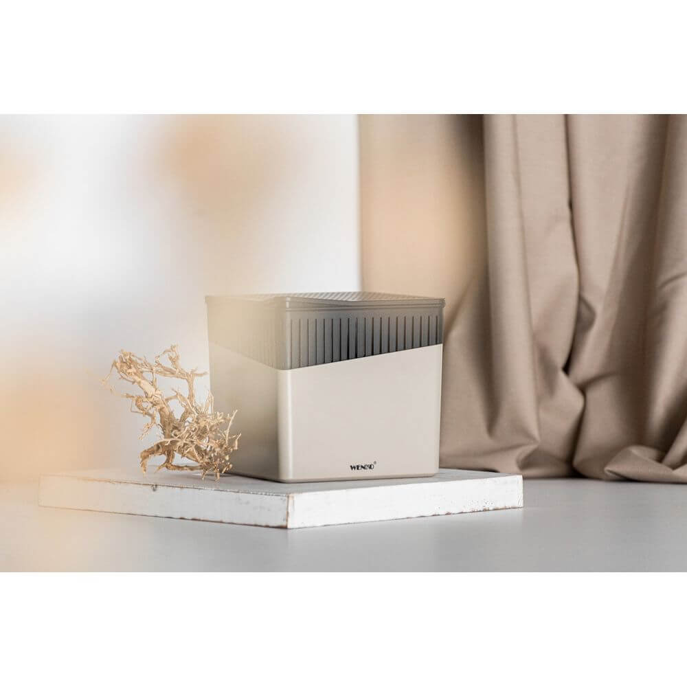 Refillable Dehumidifier Cube 1000g Beige - LAUNDRY - Cleaning - Soko and Co