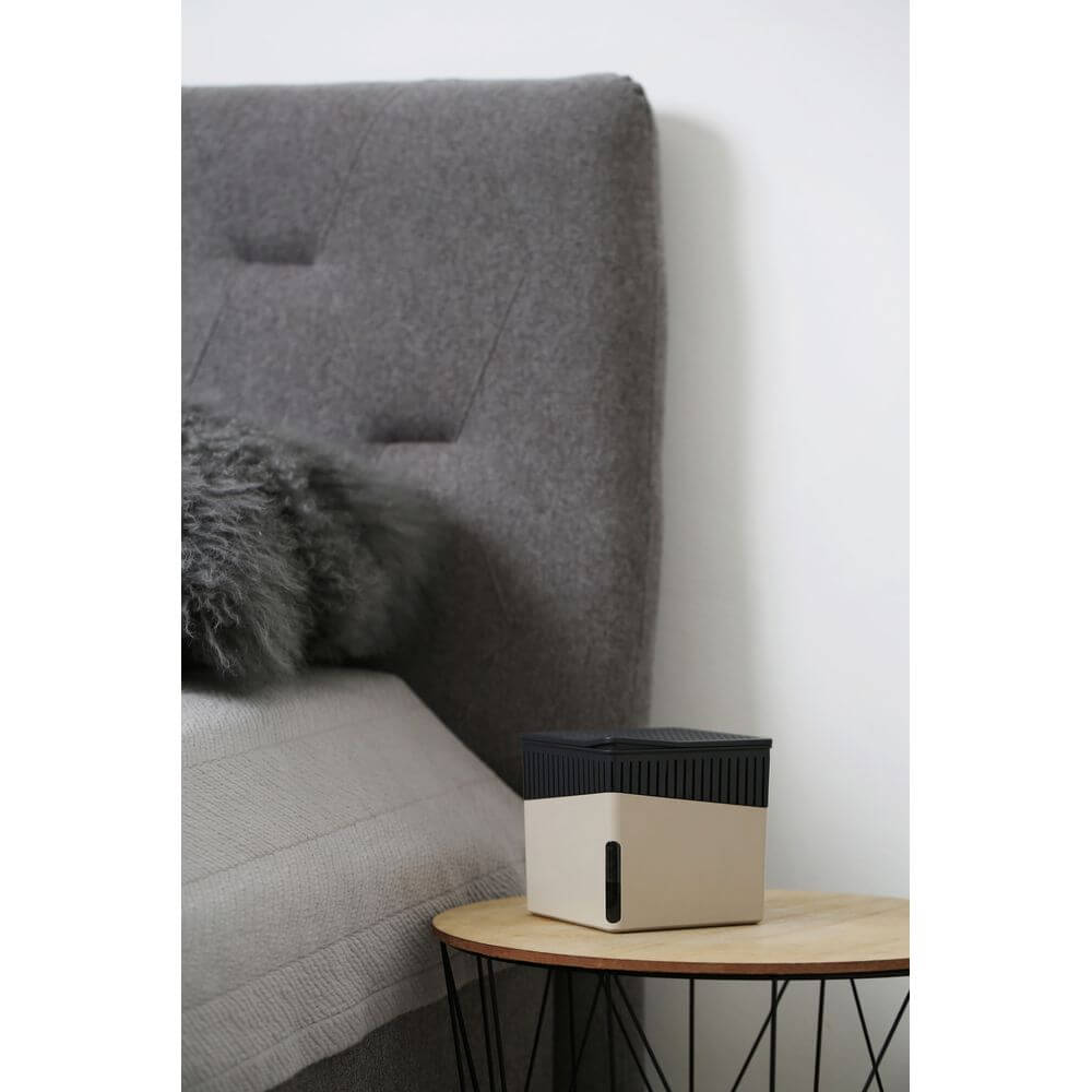 Refillable Dehumidifier Cube 1000g Beige - LAUNDRY - Cleaning - Soko and Co