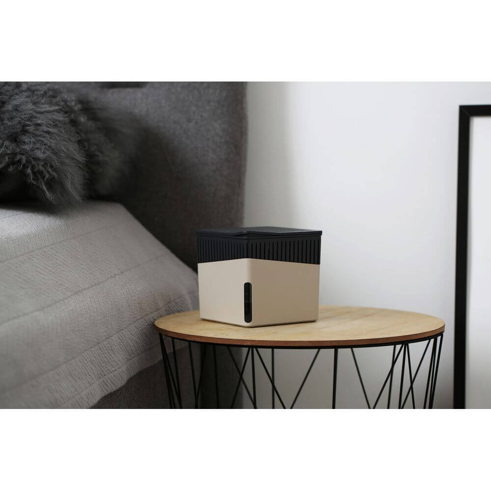 Refillable Dehumidifier Cube 1000g Beige - LAUNDRY - Cleaning - Soko and Co