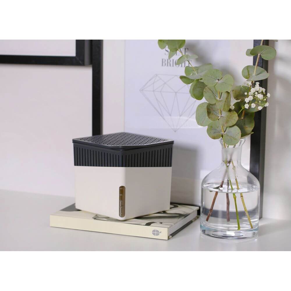 Refillable Dehumidifier Cube 500g White - LAUNDRY - Cleaning - Soko and Co