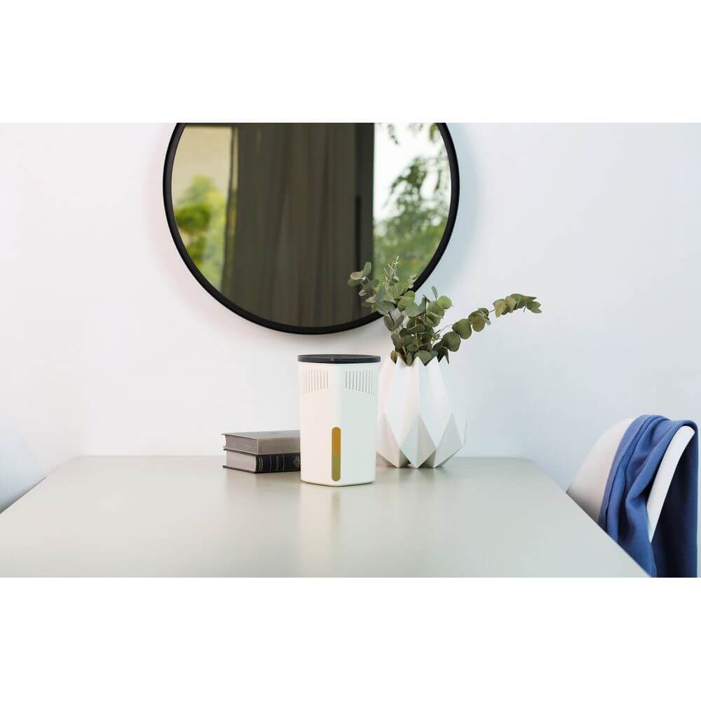 Refillable Drop Dehumidifier 1000g White - LAUNDRY - Cleaning - Soko and Co