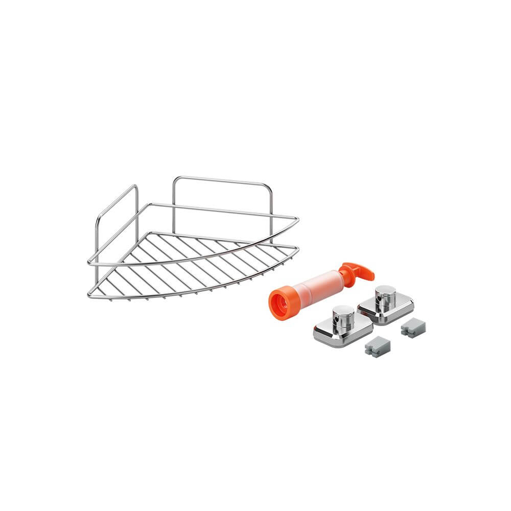 Reflex Corner Shelf - BATHROOM - Shower Caddies - Soko and Co