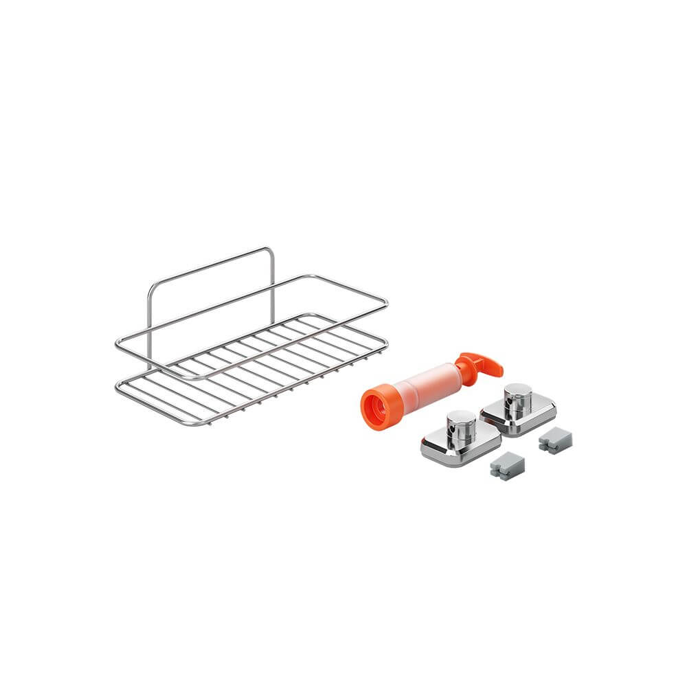 Reflex Rectangular Shelf - BATHROOM - Shower Caddies - Soko and Co