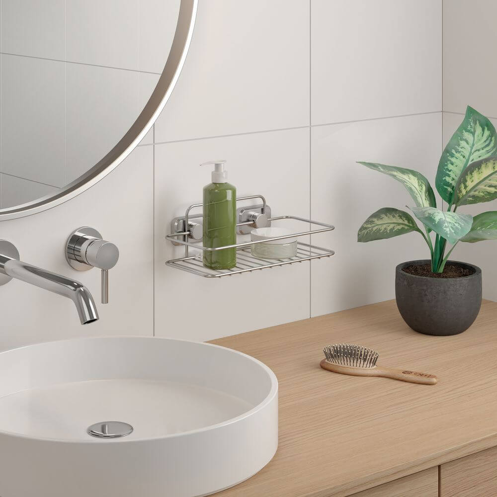 Reflex Rectangular Shelf - BATHROOM - Shower Caddies - Soko and Co