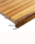 Reversible Acacia Bakers Board with Non-Slip Mat - KITCHEN - Bench - Soko and Co