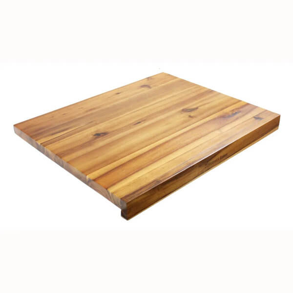 Reversible Acacia Bakers Board with Non-Slip Mat - KITCHEN - Bench - Soko and Co
