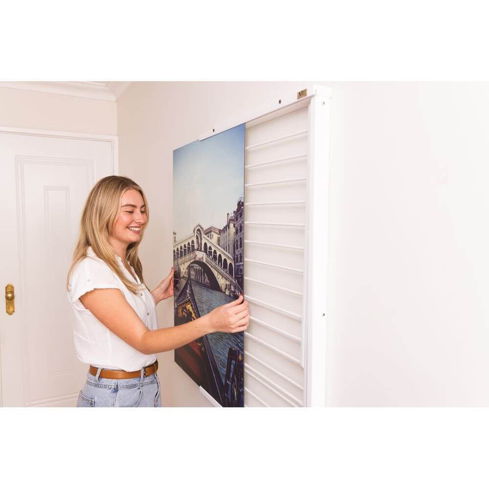 Rialto 2 Tier Wall Mounted Airer With Cover - LAUNDRY - Airers - Soko and Co