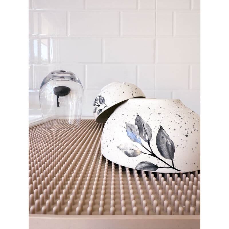 Rolla Rubber Dish Drying Mat Large - KITCHEN - Dish Racks and Mats - Soko and Co