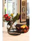 Round Fruit Basket Bowl Matte Black - KITCHEN - Bench - Soko and Co