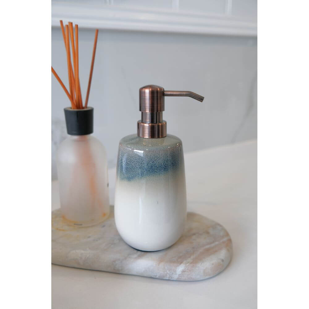 Sirmione Ceramic 3 Piece Bathroom Accessories Set Coastal - BATHROOM - Bathroom Accessory Sets - Soko and Co