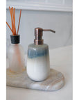 Sirmione Ceramic Soap Dispenser Coastal - BATHROOM - Soap Dispensers and Trays - Soko and Co