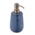Sirmione Ceramic Soap Dispenser Reactive Blue - BATHROOM - Soap Dispensers and Trays - Soko and Co