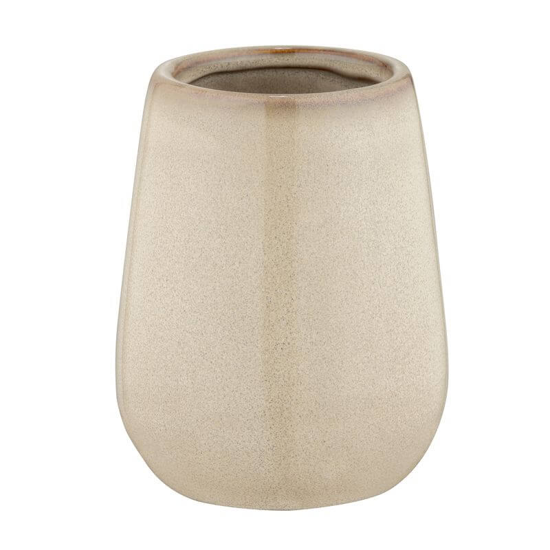 Sirmione Ceramic Tumbler Latte - BATHROOM - Toothbrush Holders - Soko and Co