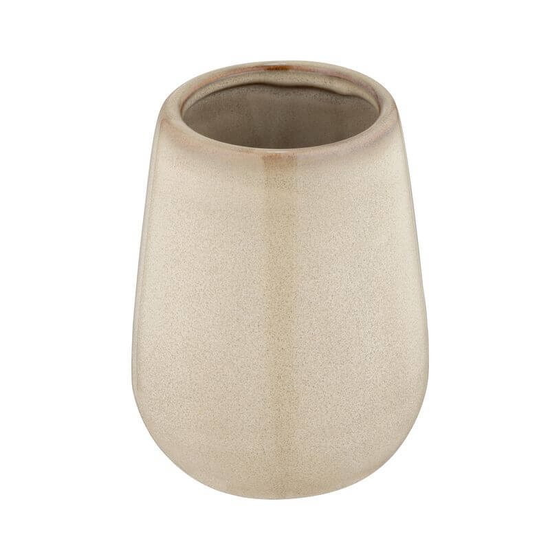 Sirmione Ceramic Tumbler Latte - BATHROOM - Toothbrush Holders - Soko and Co