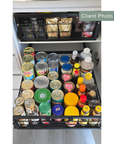 Medium Pull Out Pantry Drawer Black - KITCHEN - Shelves and Racks - Soko and Co